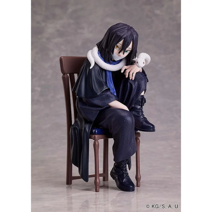 Demon Slayer Obanai Iguro seated non-scale figure by Aniplex with Kaburamaru – front view