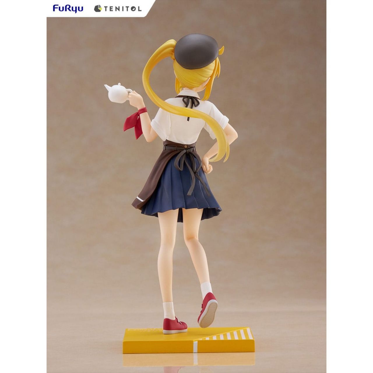 Nijika Ijichi Cafe Style TENITOL FuRyu figure from Bocchi the Rock – back view