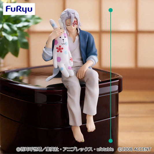 Tengen Uzui CRAFTHOLIC Noodle Stopper figure by FuRyu holding the rabbit – front view