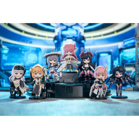 Goddess of Victory NIKKE Veryddingz trading figure blind box collection showing all seven characters