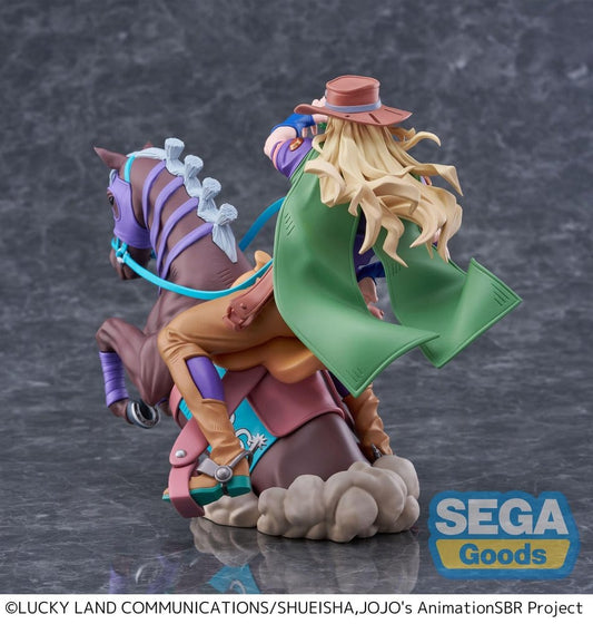 Gyro Zeppeli Steel Ball Run XrossLinkMAX figure by SEGA – back view