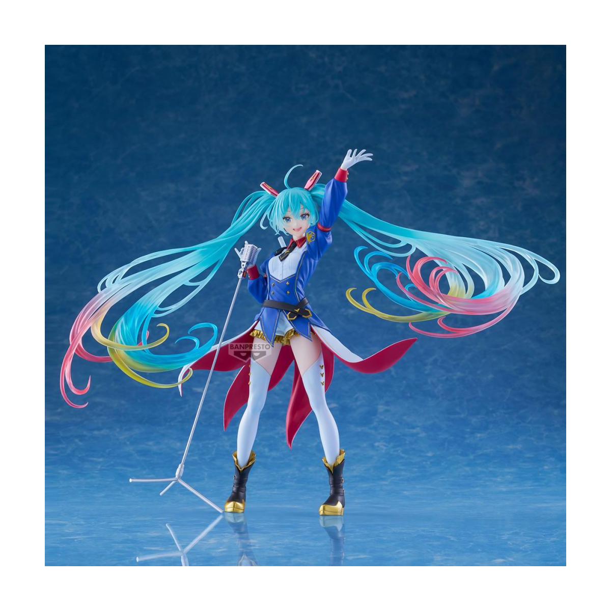 Hatsune Miku Banpresto figure – front view