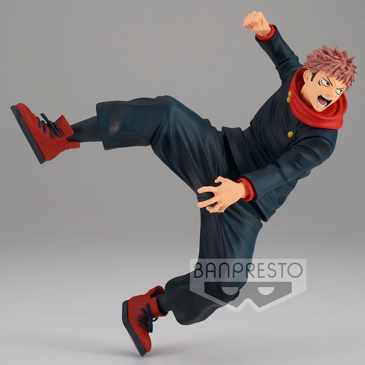 Yuji Itadori Banpresto figure from Jujutsu Kaisen – close-up detail