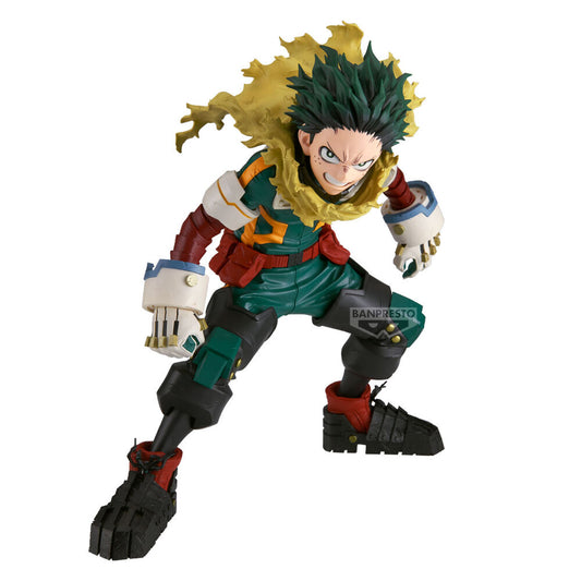 Izuku Midoriya Deku Banpresto figure from My Hero Academia – front view