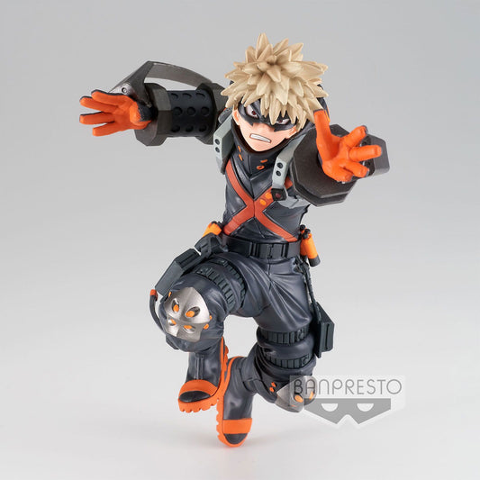 Katsuki Bakugo World Heroes Mission Banpresto figure from My Hero Academia – front view