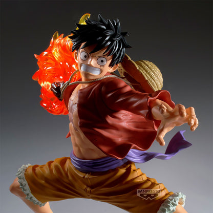 Monkey D. Luffy Banpresto figure from One Piece – close-up detail