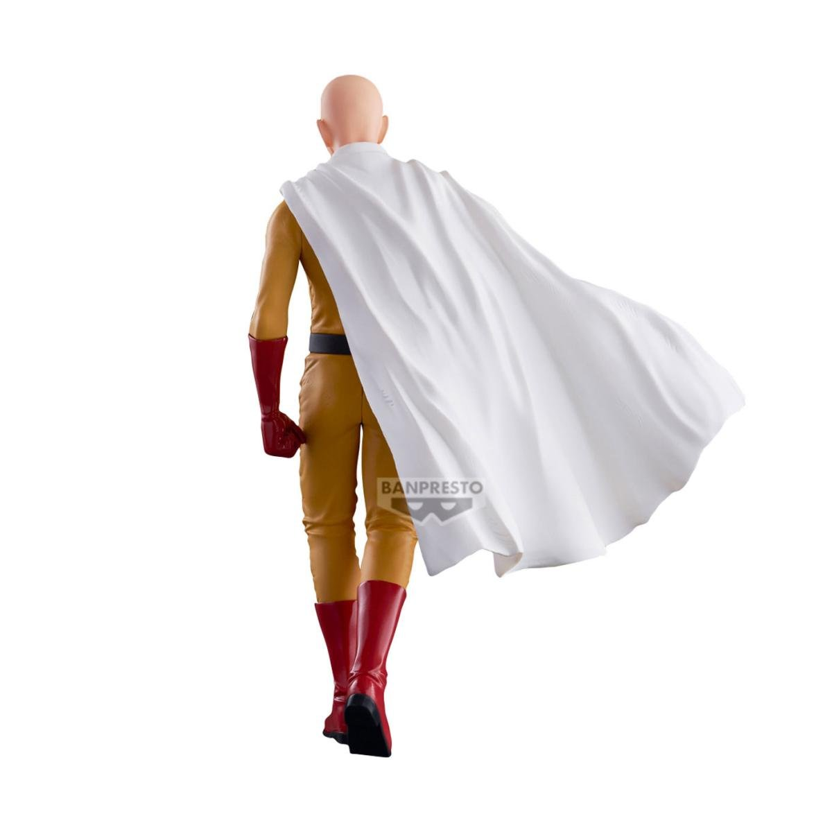 Saitama Banpresto figure from One Punch Man – back view