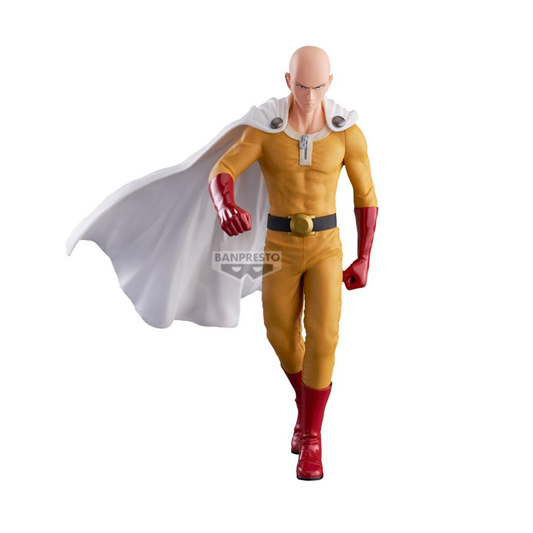 Saitama Banpresto figure from One Punch Man – front view