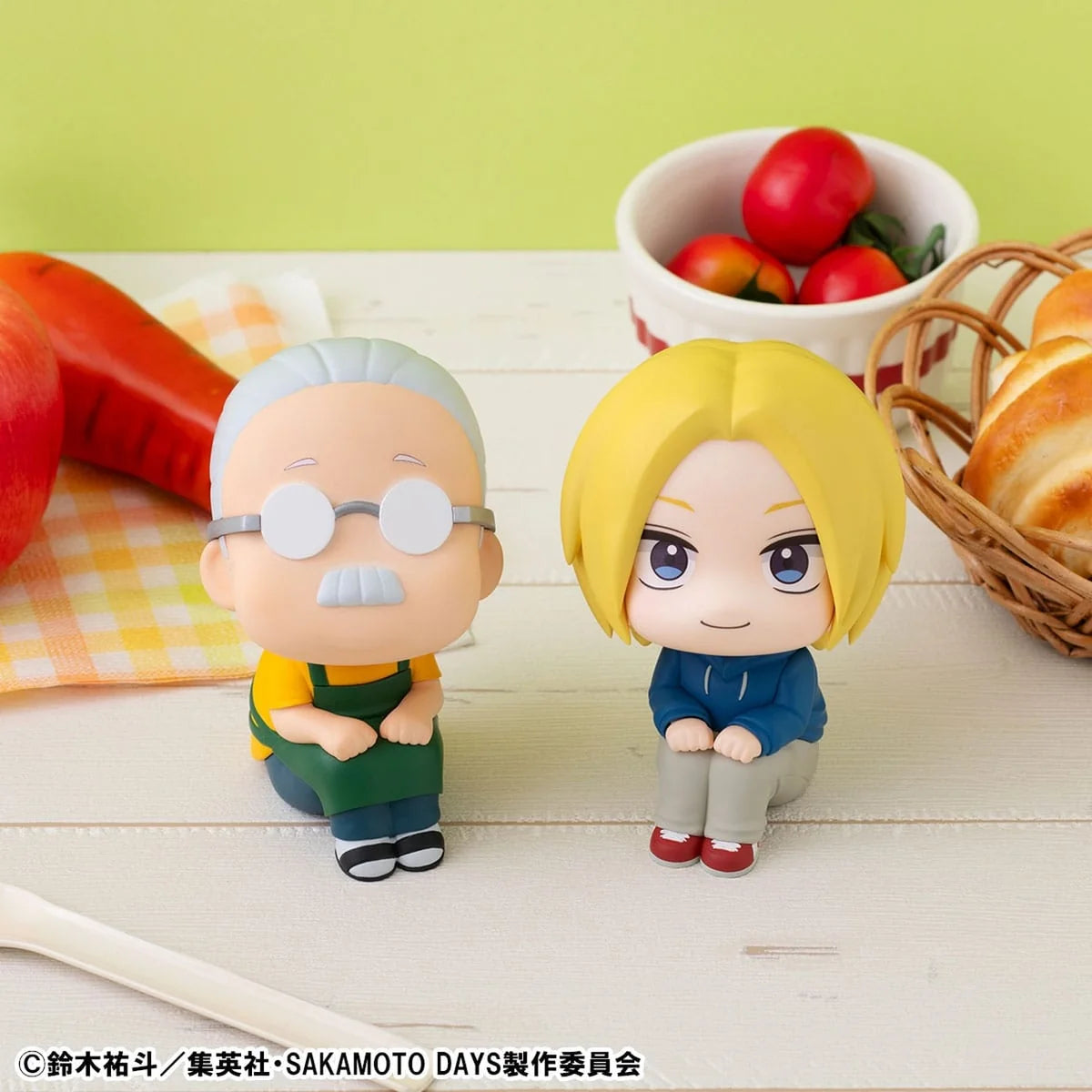 SAKAMOTO DAYS Taro Sakamoto and Shin Asakura Look Up figures by MegaHouse – front view