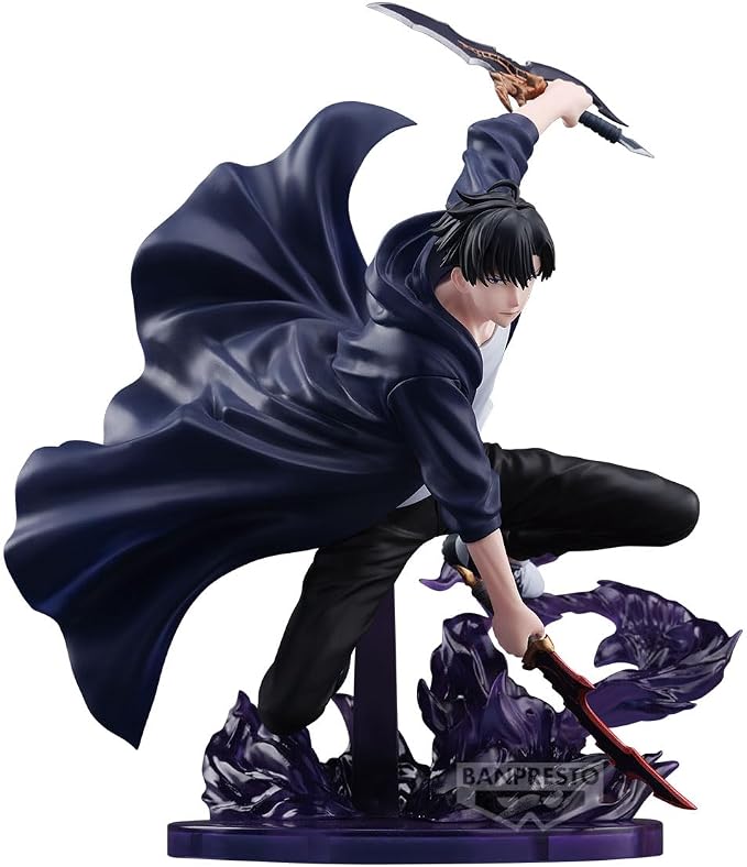 Sung Jinwoo Banpresto figure from Solo Leveling – side view