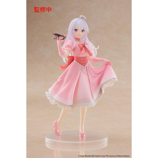 Elaina pink dress figure from Wandering Witch – front view